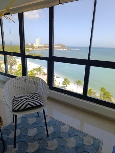 View, Estudio con Increible VISTA AL MAR de 1 a 4 huespedes in Margarita Island