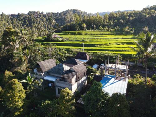 발리 Munduk Nature Lodge 호텔 레스토랑