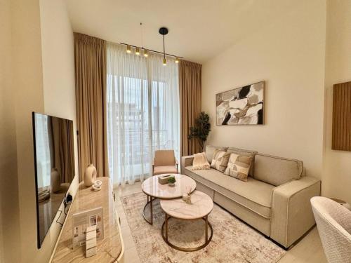 Stylish 1br Apartment Serene Stay In Jvc, Dubaj (zdjęcie 8)