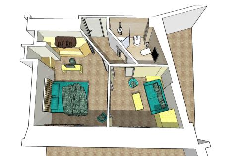 Suite, platino, vista sul lago, terrazza