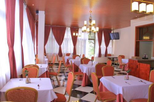 Restaurante, Hotel Lobelia in Addis Abeba