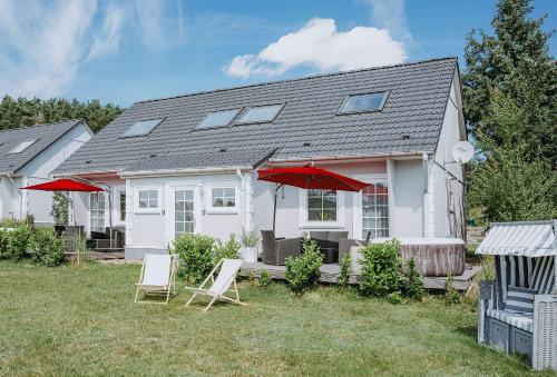 Ferienhäuser Insel Usedom Haus Jojo 7 - Blick aufs Achterwasser! Whirlpool und Sauna in Lütow, Deutschland