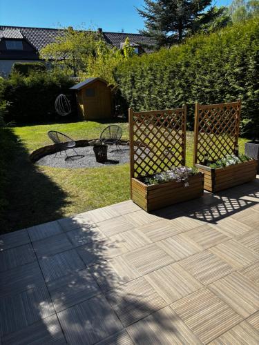 Vaade, Ferienhaus am Friedenshain in Liepe
