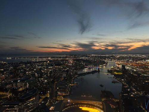 Harbour and Bay View with New Year Fire Works