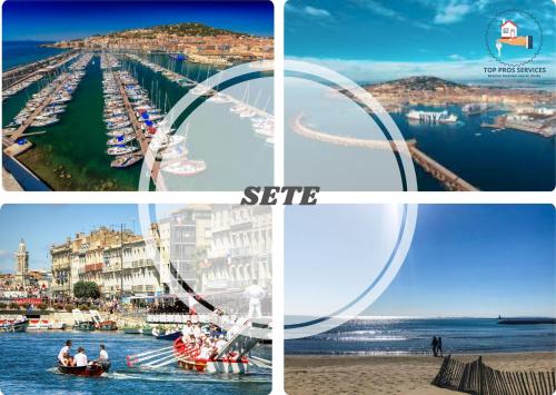 SUN7 STUDIO -FACE PLAGE- WIFI-PARKING -PISCINE - TOP PROS SERVICESConciergerieLaGrandeMotte