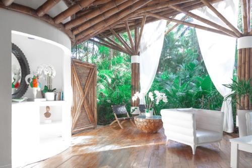 Lobby, Le Cameleon Hotel in Puerto Viejo de Talamanca