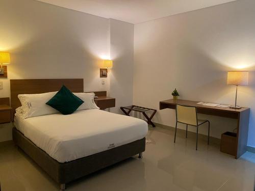 1 double bed