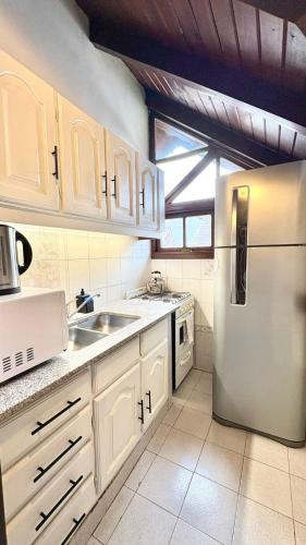 廚房, Apart & Hotel La Fontaine - by ROTUI in 聖馬丁德洛斯安第斯