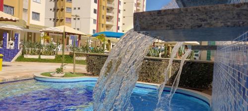 Resid. Prive das Thermas 1 com 7 piscinas e toboágua acquaalegria infantil - localizado próx. Walter Park