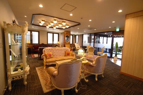 共用Lounge/電視區, 宮崎縣第一酒店 (Miyazaki Daiichi Hotel) in 宮崎