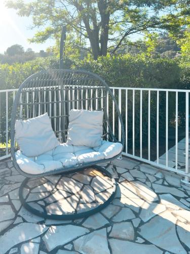 Exclusive Authentic Riviera Villa - Private Pool, Petanque Court, Panoramic Mediterranean Sea & Este in Antheor