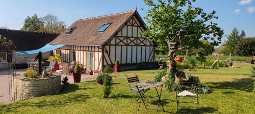 les Lys Jolie suite parentale privative deux adultes avec sdd chambre d'hôte Fresné-la-Mère