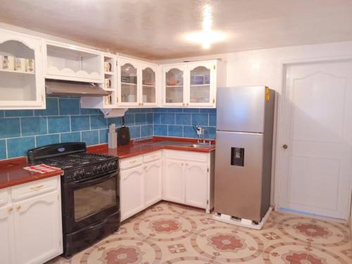 ห้องครัว, Casa Apapacho in อักโตปัง