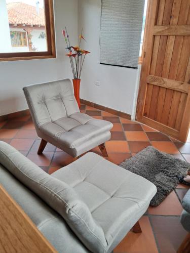 Double Room with Private Bathroom room in Cabaña Deluxe en Villa de Leyva VillaClarita