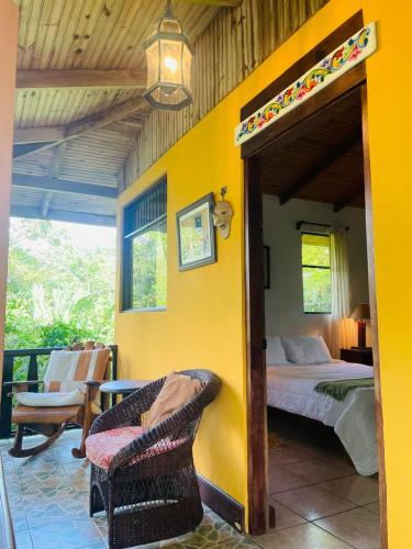 Erkély/terasz, Kakao Lodge & Garden Río Celeste (Kakao Lodge & Garden Rio Celeste) in Bijagua De Upala