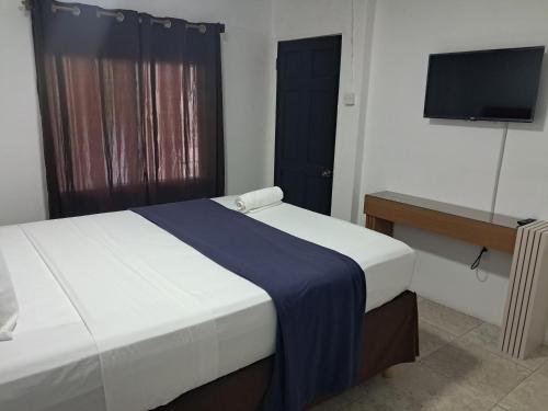 1 double bed