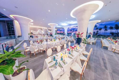 Bankett-terem, The Hotel Elizabeth Resort and Villas  San Vicente near Long Tengerpart