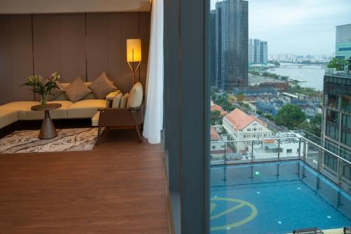 Uitzicht, Northern Charm Hotel in Ho Chi Minh Stad
