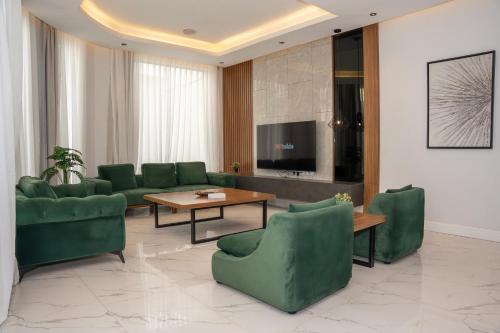 Közös társalgó / TV, Arjan Park Resorts منتجعات أرجان بارك near King Abdulaziz Equestrian Field