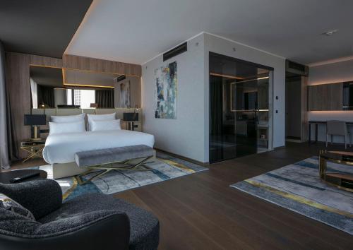 1 double bed