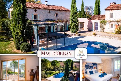 Mas d'Orban - Piscine - Salle de jeux - Grand parc gîte à louer Orban