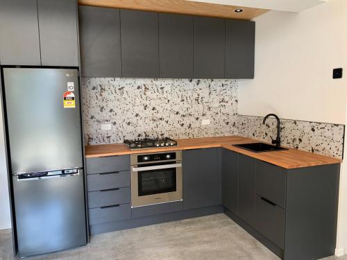 ห้องครัว, Modern, warm and comfi - L'Appart in Houghton Bay in ไอส์แลนด์เบย์