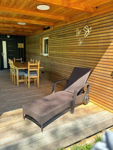 Erkély/terasz, Tiny house Františka (Tiny house Frantiska) in Klatovy