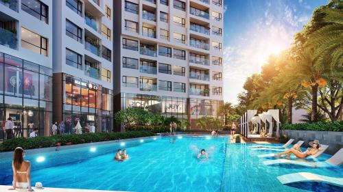 Căn hộ view biển tuyệt đẹp tại Hạ Long - 수영장