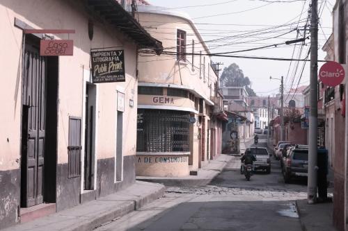 Pintu masuk, Casa Seibel in Quetzaltenango