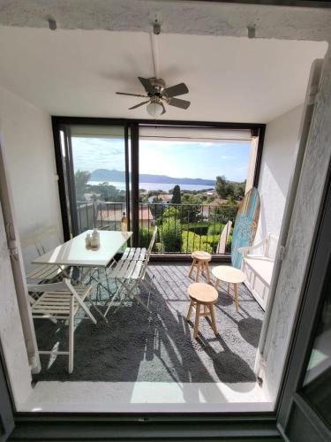 Superbe vue mer, appartement T3, 6 pers, pkg - Location saisonnière - Saint-Mandrier-sur-Mer
