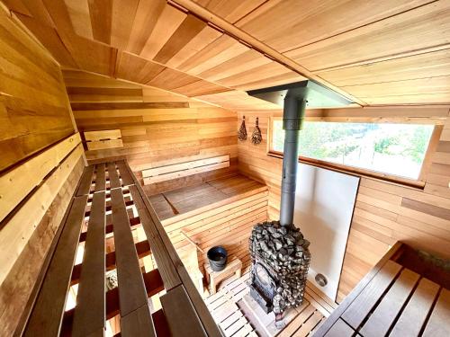 Sauna, Guest House DETARAMESO in Higashiomi
