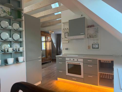 köök, Viki54 FeWo05 "willkommen", Monteurs- und Ferienwohnung in Velten