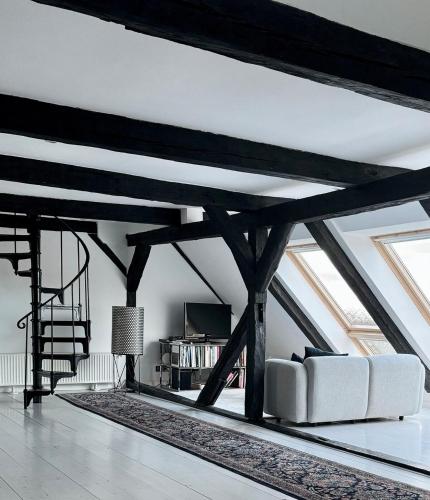 Facilities, Panorama-Loft Fehmarn mit Meerblick in Strukkamphuk