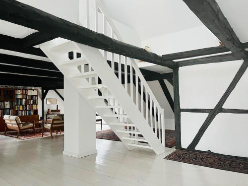 Panorama-Loft Fehmarn mit Meerblick in Strukkamphuk