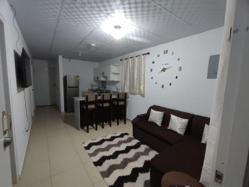 Lounge/area TV in comune, Tierras Altas Retreat in Volcán