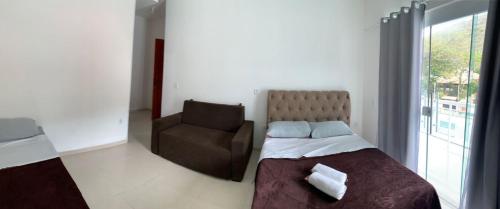 1 double bed, 1 twin bed, 1 sofa bed