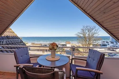 Strandburg Schaumkrönchen in Scharbeutz, Deutschland