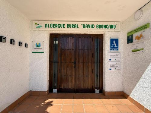 A szálláshely kívülről, Hostel Rural David Broncano in Orcera