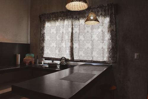 Kitchen, Hotel Boutique Bugambilias in San Juan