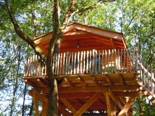 Cabane Perchée Spa Dordogne La Ferme de Sirguet