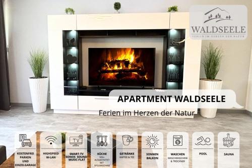 Exklusives 5-Sterne Apartment Waldseele mit Indoor-Pool, Sauna, top Lage und Ausblick in die Natur, Hunde willkommen in Schonach, Deutschland