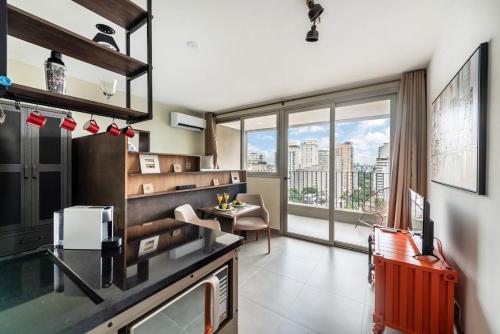BHaus Jardins VN Melo Alves - Grand Studio Deluxe 9o andar - Próximo à Oscar Freire - Academia - Piscina - Lavanderia - Coworking - Vaga de Garagem - Metrô - ma93, São Paulo