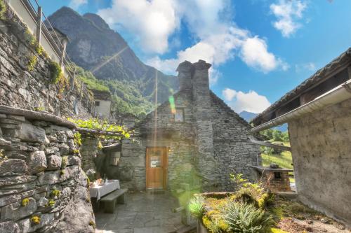 設施, Rustico Val Bavona house - Happy Rentals in 曼索尼奧