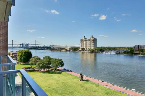 Riverfront King Room with Balcony image 4