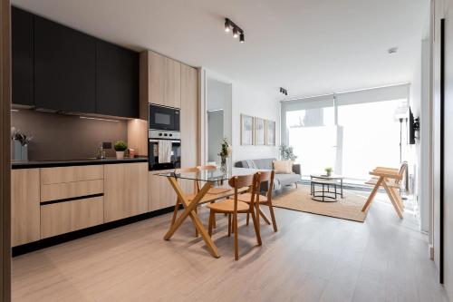 Facing Araucano Park 2BR 2 BA In Las Condes
