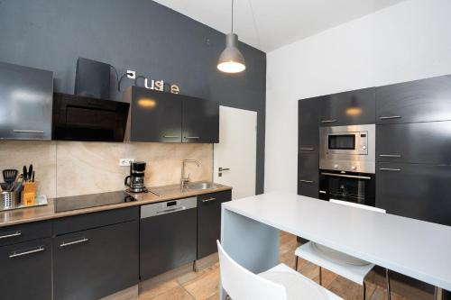 Küche, Charmante Privatzimmer in der Stadt in Koblenz