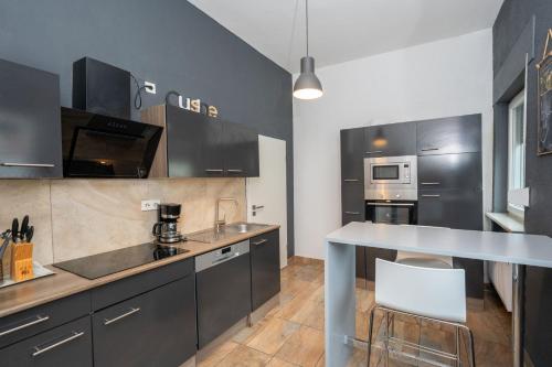 Küche, Charmante Privatzimmer in der Stadt in Koblenz