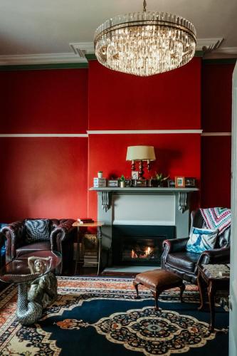 ห้องส่วนกลางสำหรับนั่งเล่น/ดูทีวี, The Wandering Whale Port Fairy in พอร์ทแฟรี่