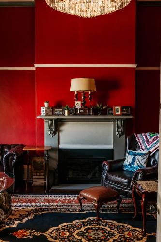 ห้องส่วนกลางสำหรับนั่งเล่น/ดูทีวี, The Wandering Whale Port Fairy in พอร์ทแฟรี่