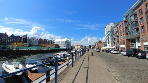 Apartament nad Motławą (Apartament nad Motlawa) in Velho Subúrbio